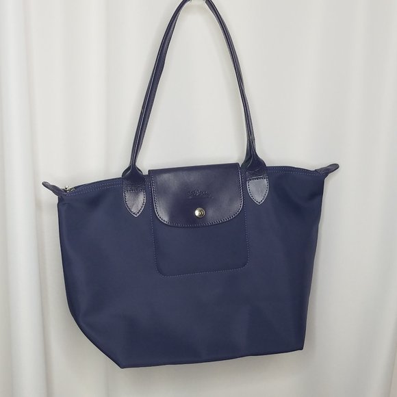 Longchamp Handbags - Longchamp Depose bilberry shopper tote bag